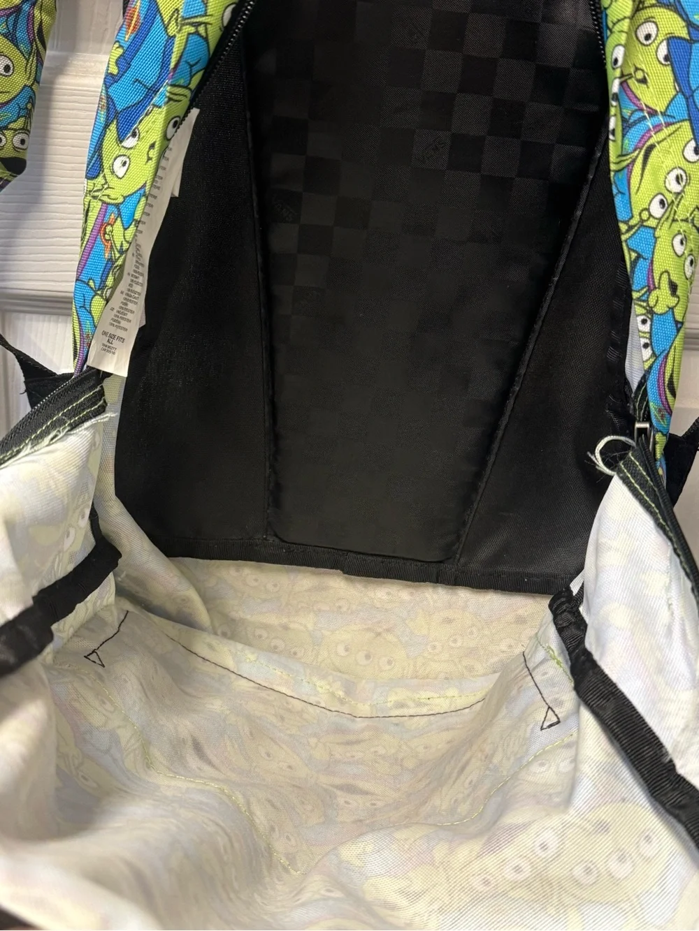 Rare Toy Story Disney Pixar Vans collab Backpack